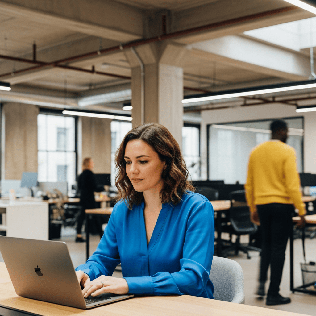 Estratégia de link building e SEO com análise de backlinks em tela de computador