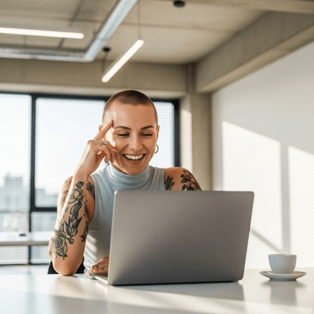 Ambiente de desenvolvimento web profissional com editor de código e layout de site